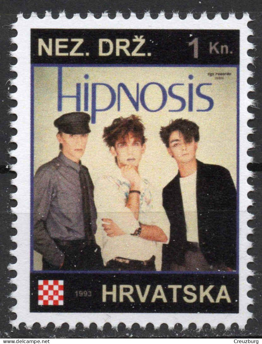 Hipnosis - Briefmarken Set Aus Kroatien, 16 Marken, 1993. Unabhängiger Staat Kroatien, NDH. - Croatia