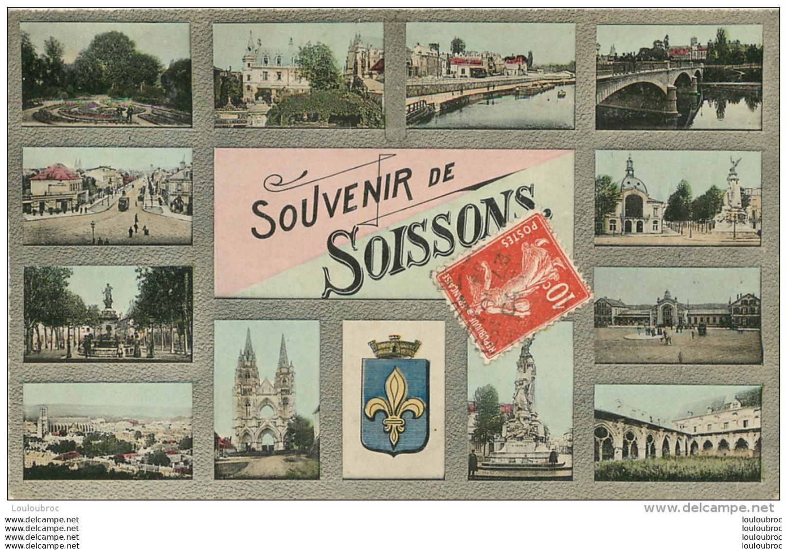 SOISSONS SOUVENIR DE SOISSONS - Soissons