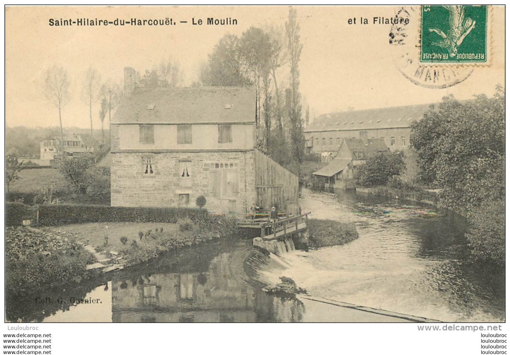 SAINT HILAIRE DU HARCOUET LE MOULIN  ET LA FILATURE - Saint Hilaire Du Harcouet