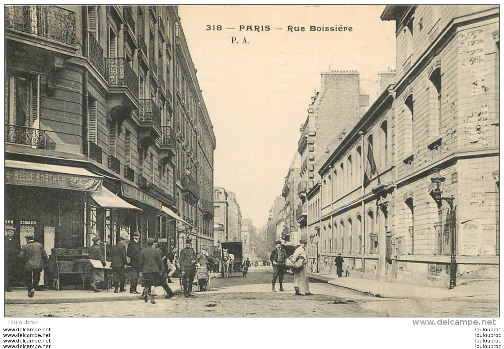 PARIS XVI RUE BOISSIERE - Arrondissement: 16