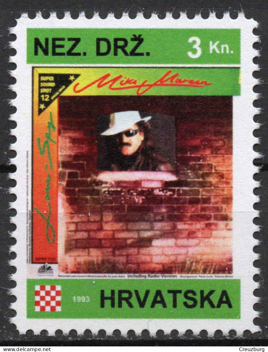Mike Mareen - Briefmarken Set Aus Kroatien, 16 Marken, 1993. Unabhängiger Staat Kroatien, NDH. - Croatie