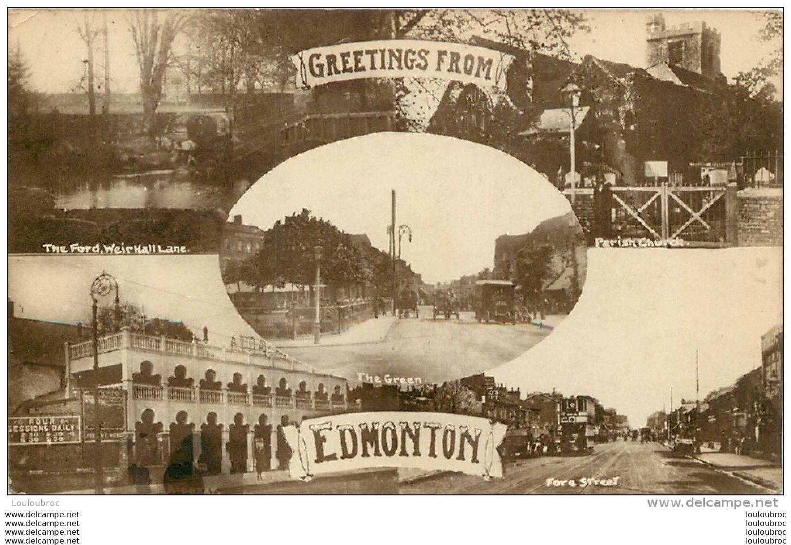 EDMONTON  GREETINGS FROM - Edmonton