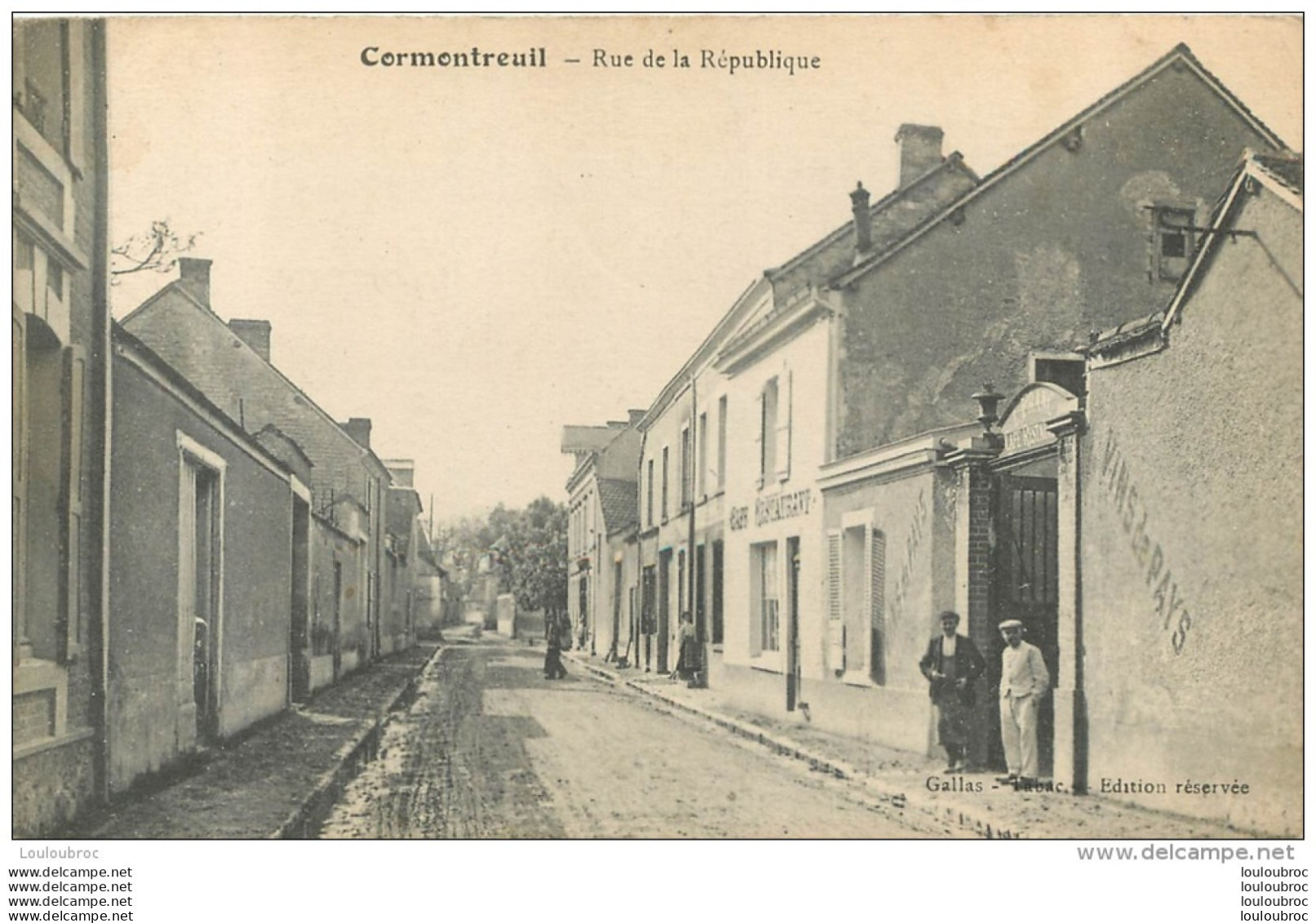 CORMONTREUIL RUE DE LA REPUBLIQUE - Autres & Non Classés