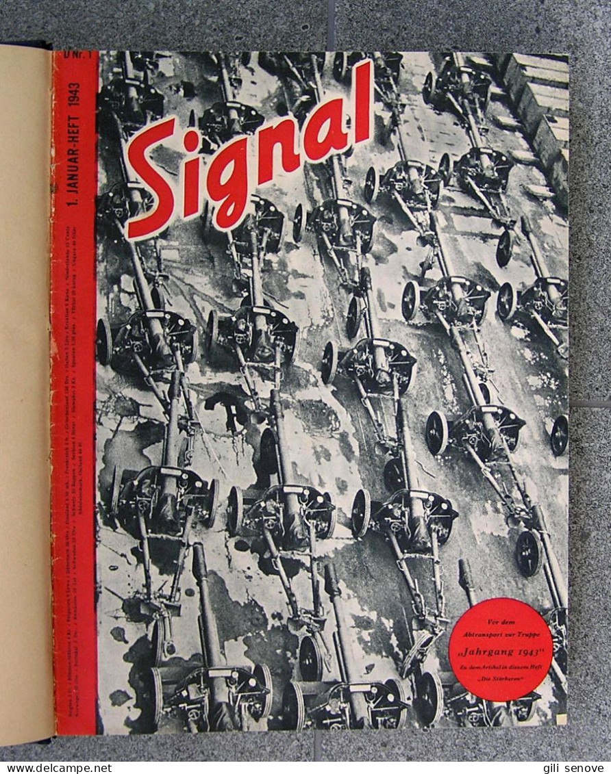 Signal German Magazine Collection 1943 (24 Issues) - Other & Unclassified