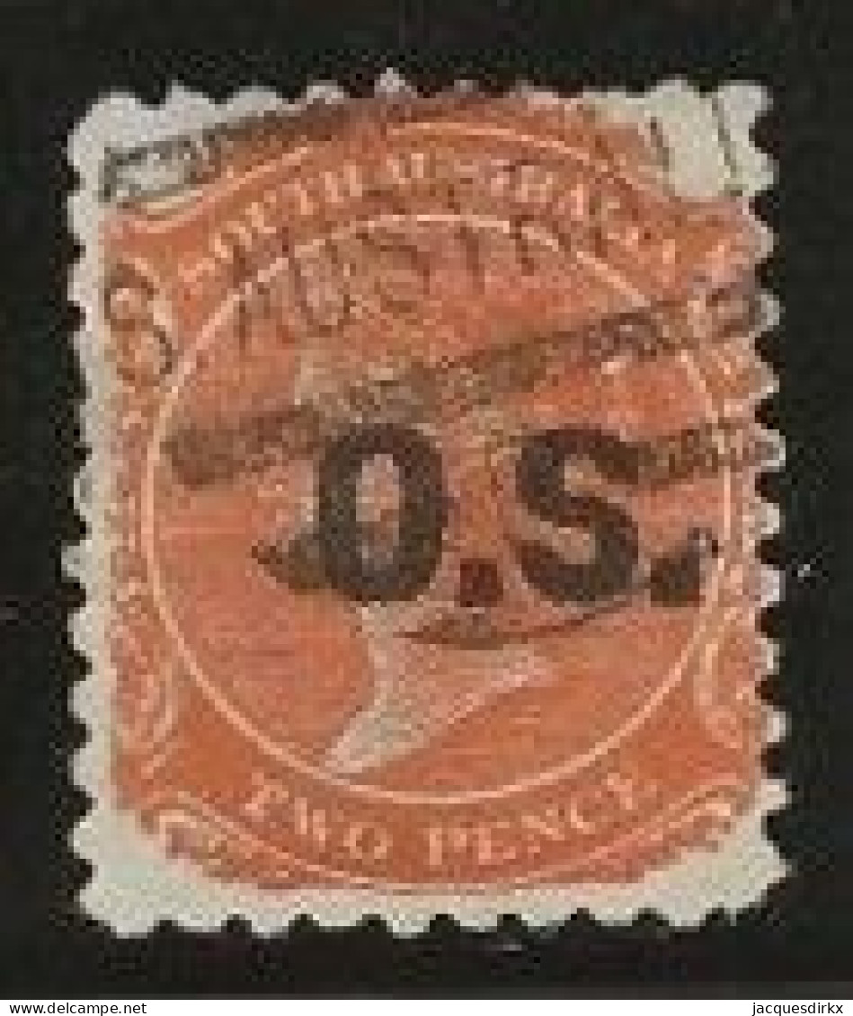 South  Australia     .   SG    .  O 38     .   O      .     Cancelled - Oblitérés