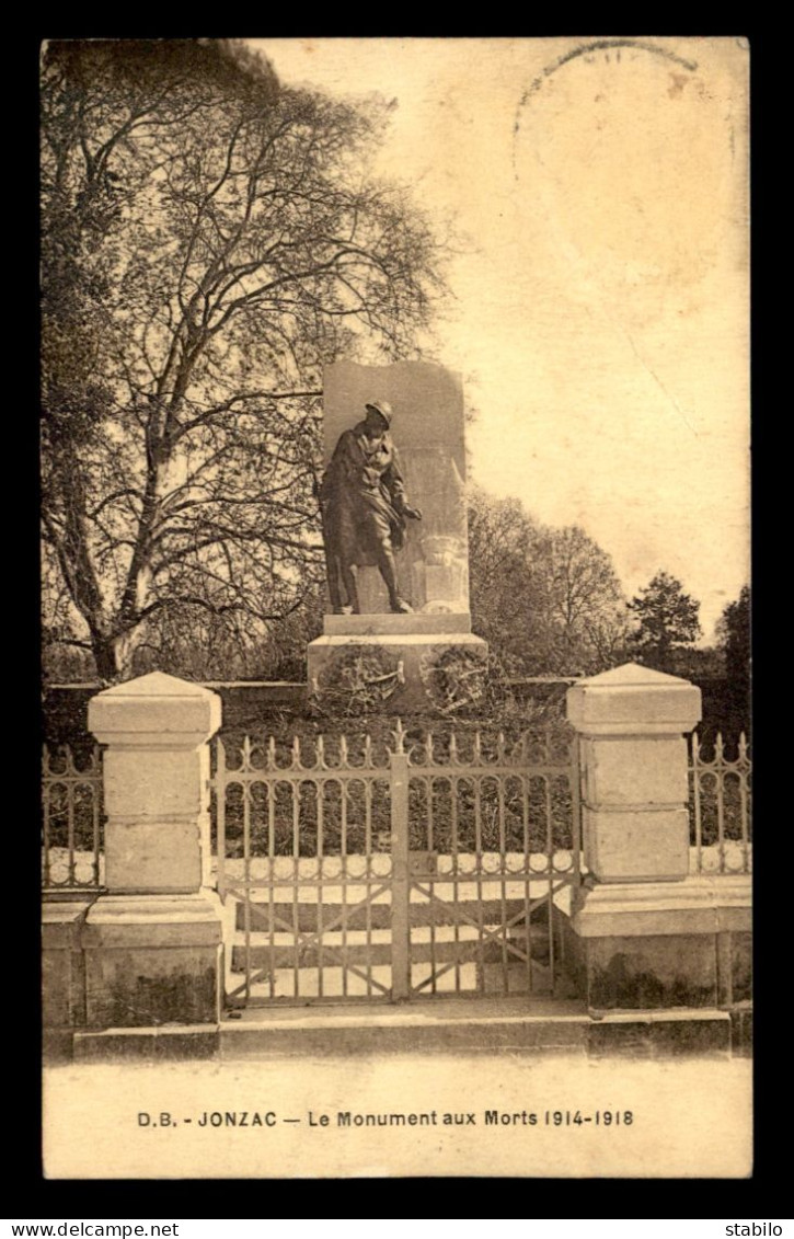 17 - JONZAC - LE MONUMENT AUX MORTS - Jonzac