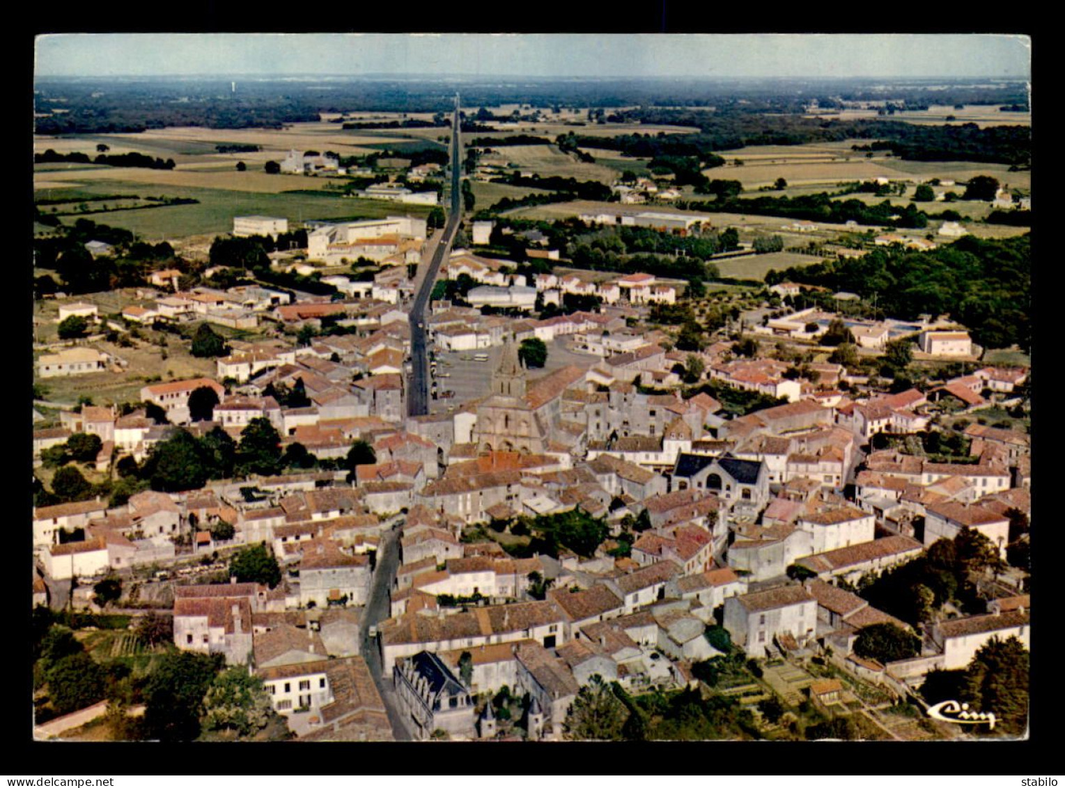 17 - PONT-L'ABBE-D'ARNOULT - VUE AERIENNE - Pont-l'Abbé-d'Arnoult