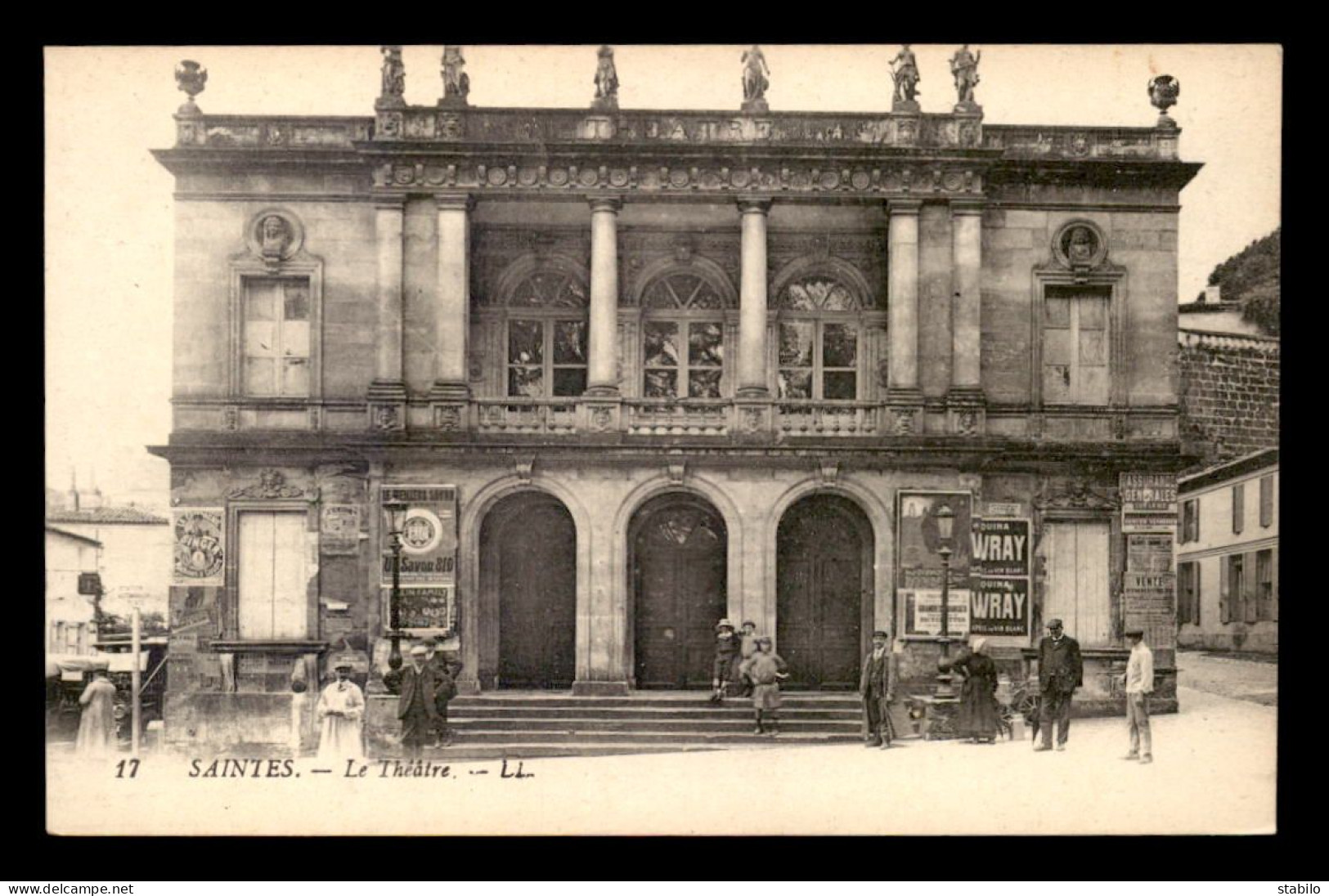 17 - SAINTES - LE THEATRE - Saintes