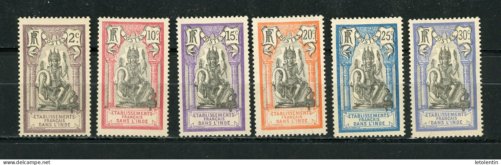 INDE (RF) - BAA - N° Yvert 26+30+31+32+33+34 * - Unused Stamps