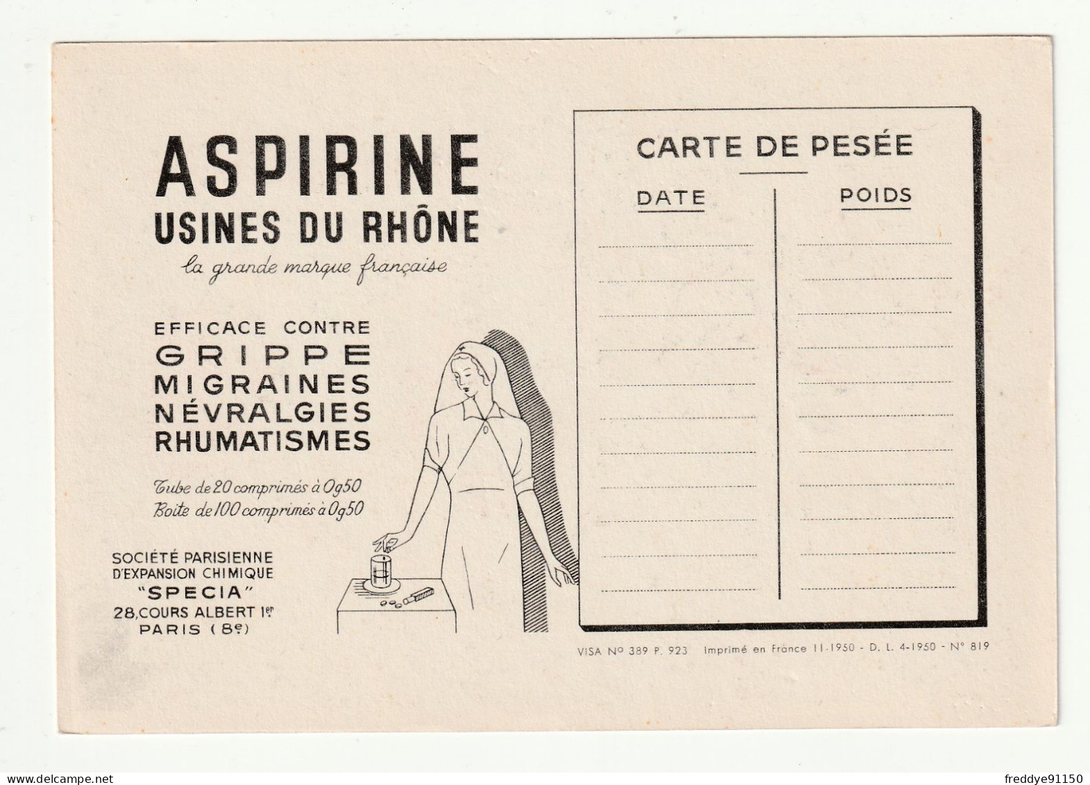 28 . Chartres . Publicite Aspirine  . Les Corporations D'apres Les Vitraux De La Cathedrale . Les Marchands De  Poissons - Chartres