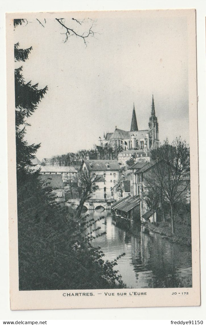 28 . Chartres . Vue Sur L'Eure - Chartres
