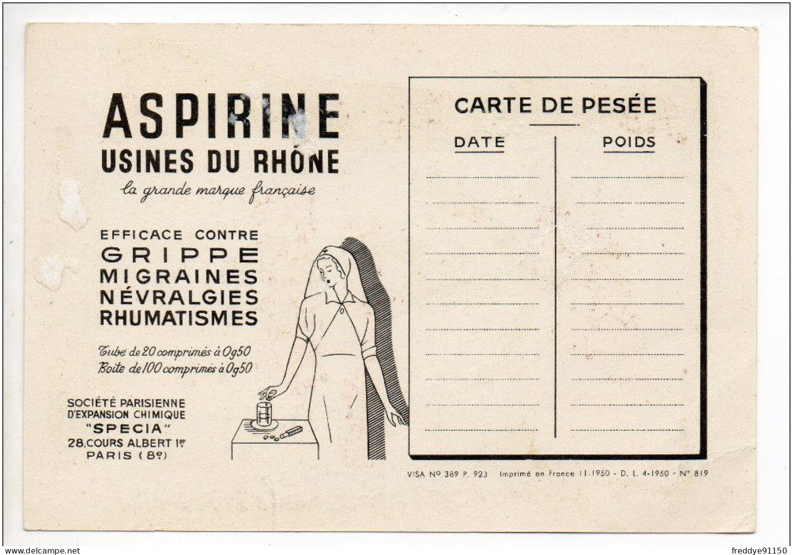 28 . Chartres . Publicite Aspirine  . Les Corporations D'apres Les Vitraux De La Cathedrale . Le Tanneur - Chartres