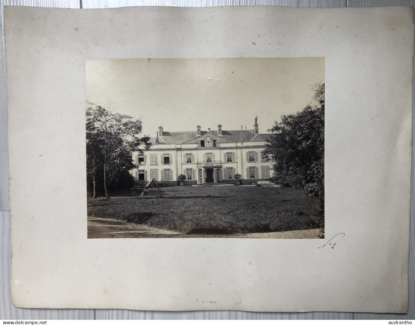 Grande Photographie Ancienne - 14 Souleuvre En Bocage - Château De Saint Denis Maisoncelles - Lieux