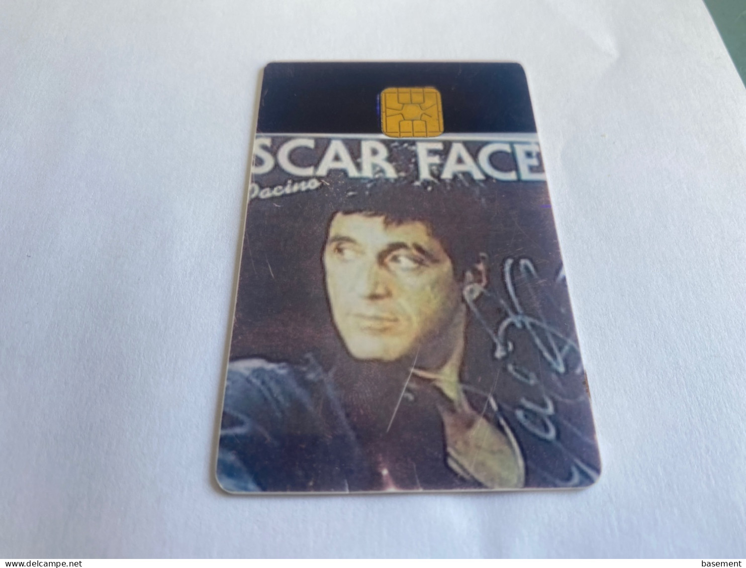 1:077 -  TV Card ? Scar Face  Little Damaged - Autres & Non Classés