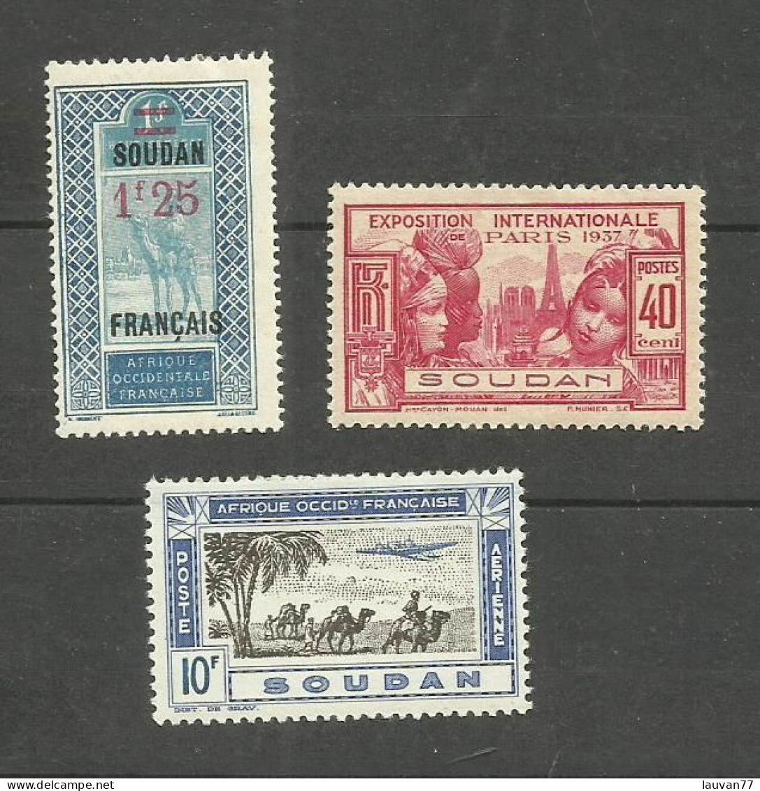 SOUDAN N°48, 95, Poste Aérienne N°15 Neufs Avec Charnière* Cote 4.70€ - Ongebruikt