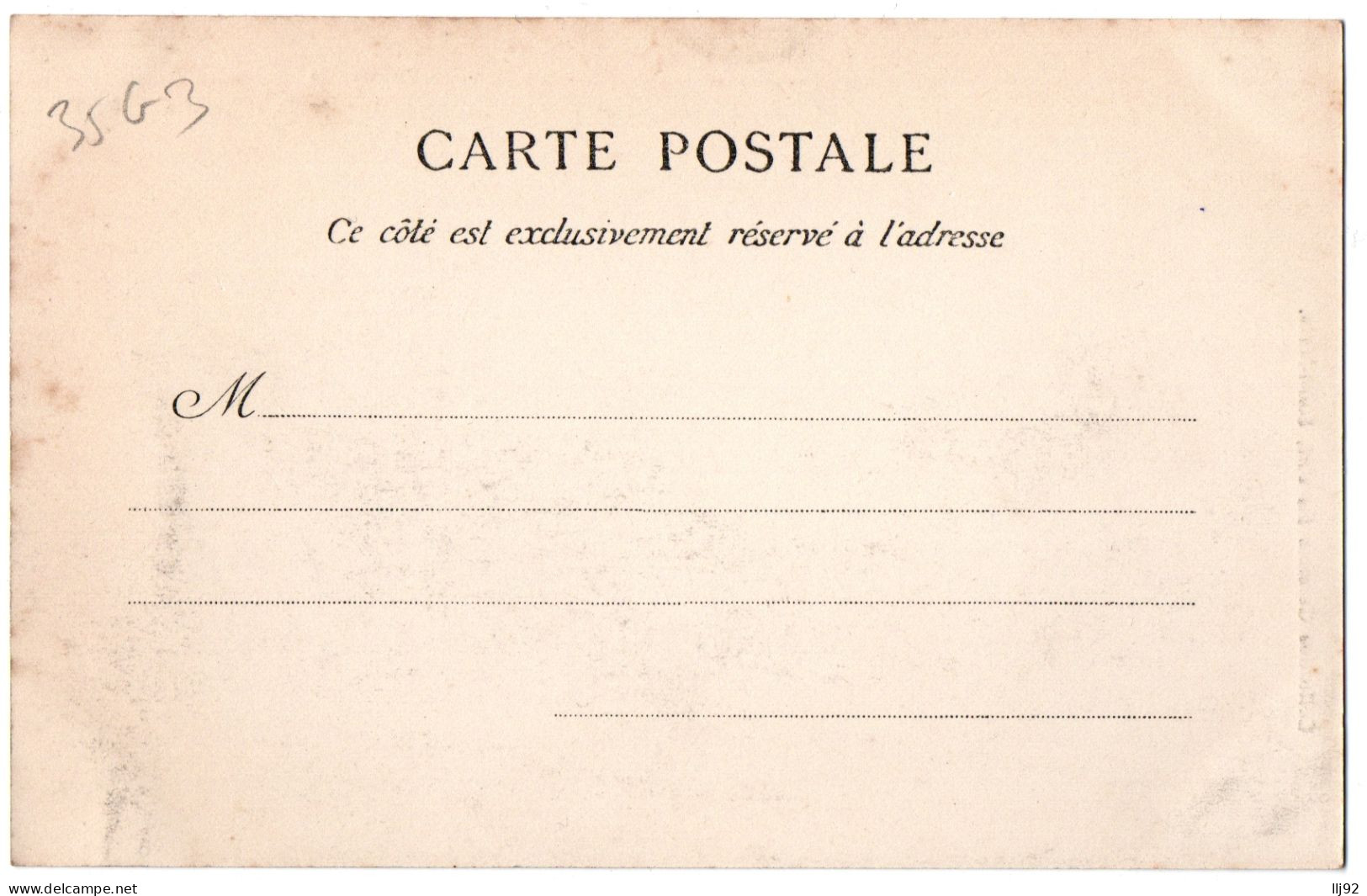 CPA 35 - PARAME (Ille Et Vilaine) - 1796. Pointe Rochebonne - GF (dos Simple) - Parame