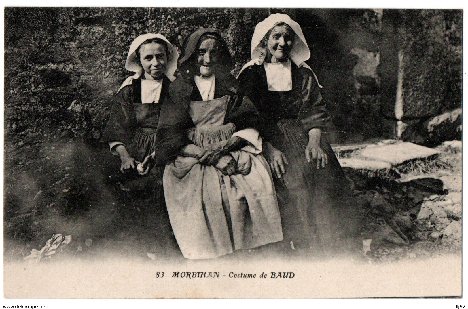 CPA 56 - BAUD (Morbihan) - 83. Costume De Baud - Baud