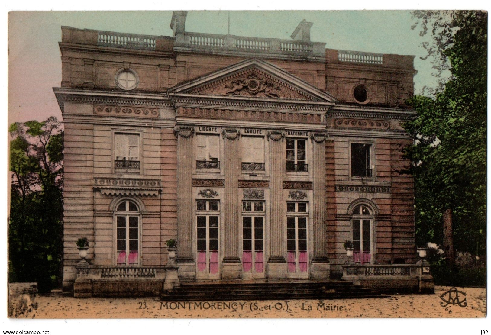 CPA 95 - MONTMORENCY (Val D'Oise) - 23. La Mairie - Montmorency