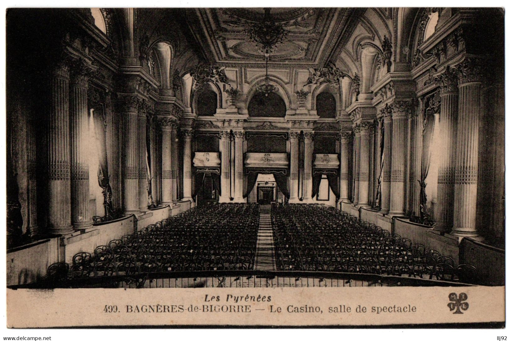 CPA 65 - BAGNERES DE BIGORRE (H. Pyrénées) - 499. Le Casino, Salle De Spectacle - Bagneres De Bigorre