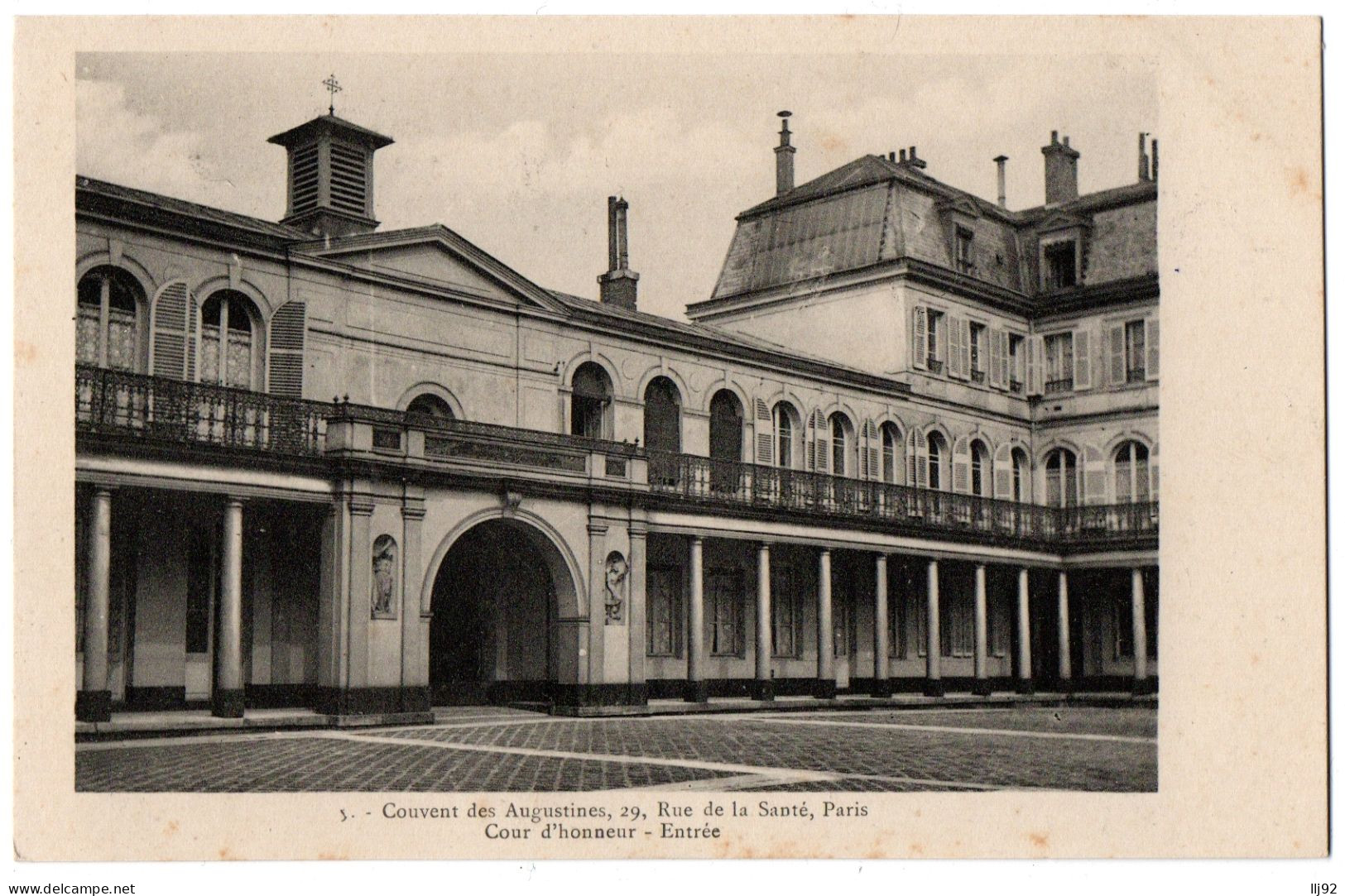 CPA 75 - PARIS - Couvent Des Augustines - 5. Cour D'honneur - Entrée - Autres Monuments, édifices