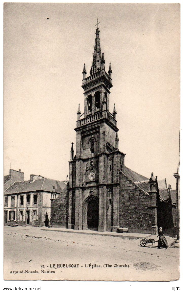 CPA 29 - LE HUELGOAT (Finistère) - 31. L'Eglise - Huelgoat