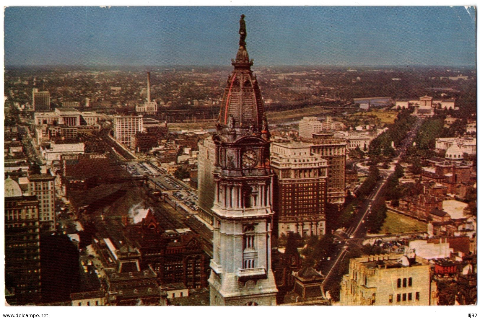 CPSM PF USA - PHILADELPHIA, PA - View From P.S.F.S. Building - Philadelphia