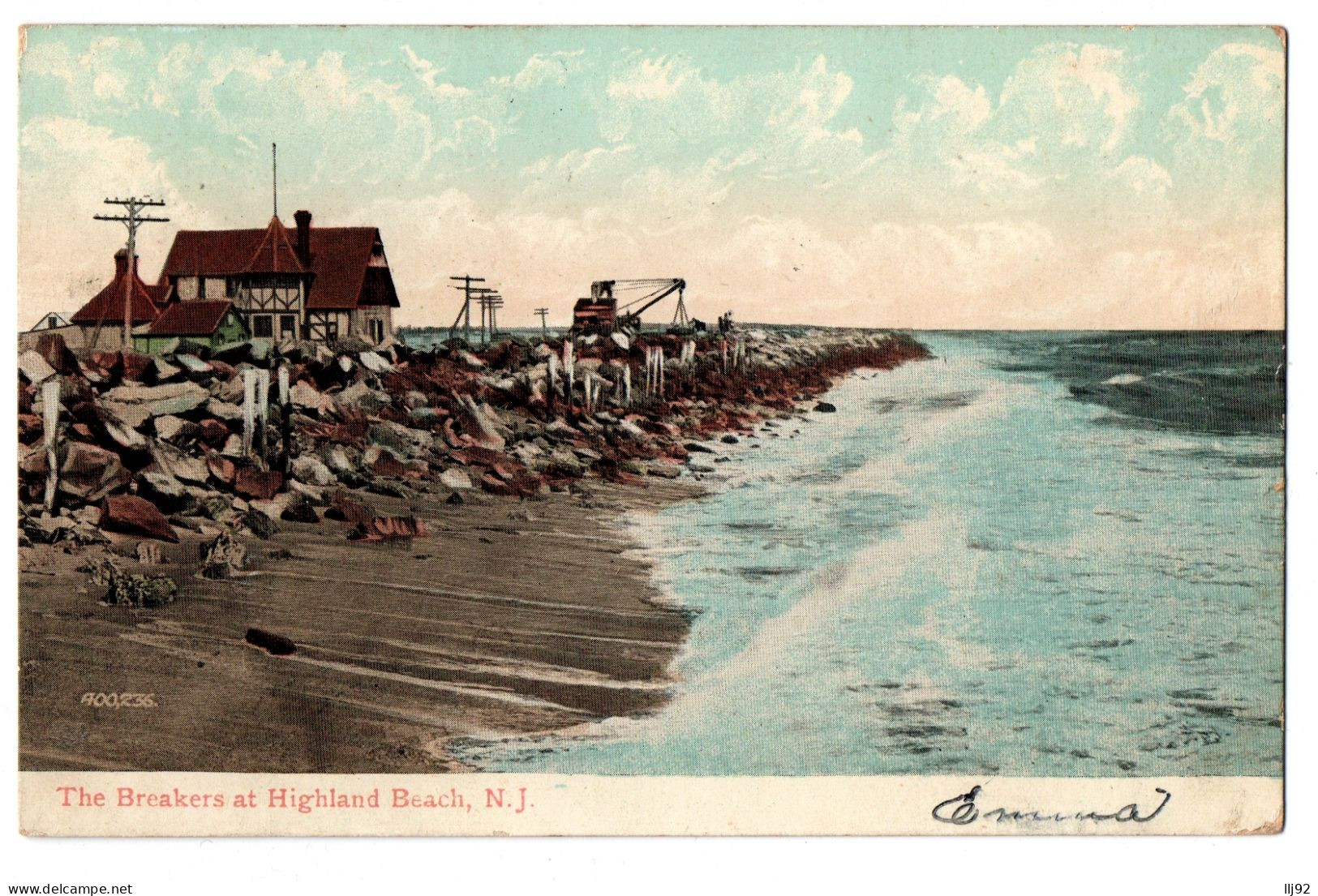CPA - USA - NEW JERSEY - The Breakers At HIGHLANDS Beach - Andere & Zonder Classificatie