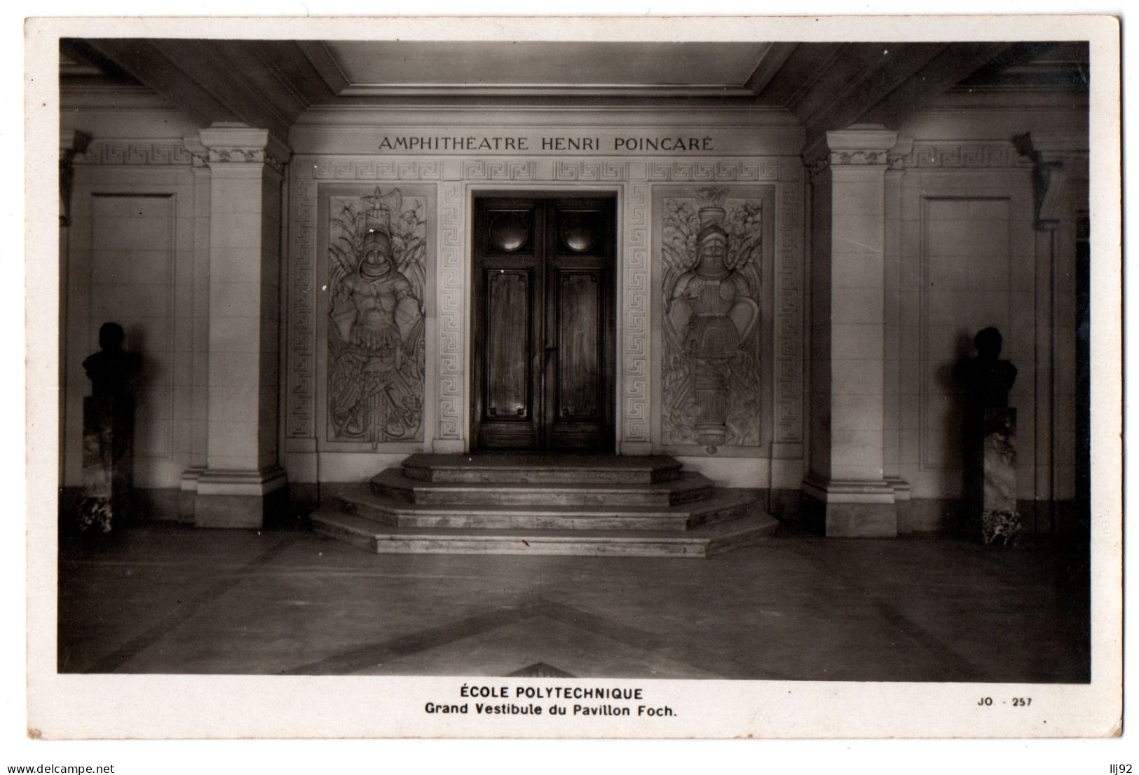 CPA 75 - PARIS - ECOLE POLYTECHNIQUE - 257. Grand Vestibule Du Pavillon Foch - Paris (05)