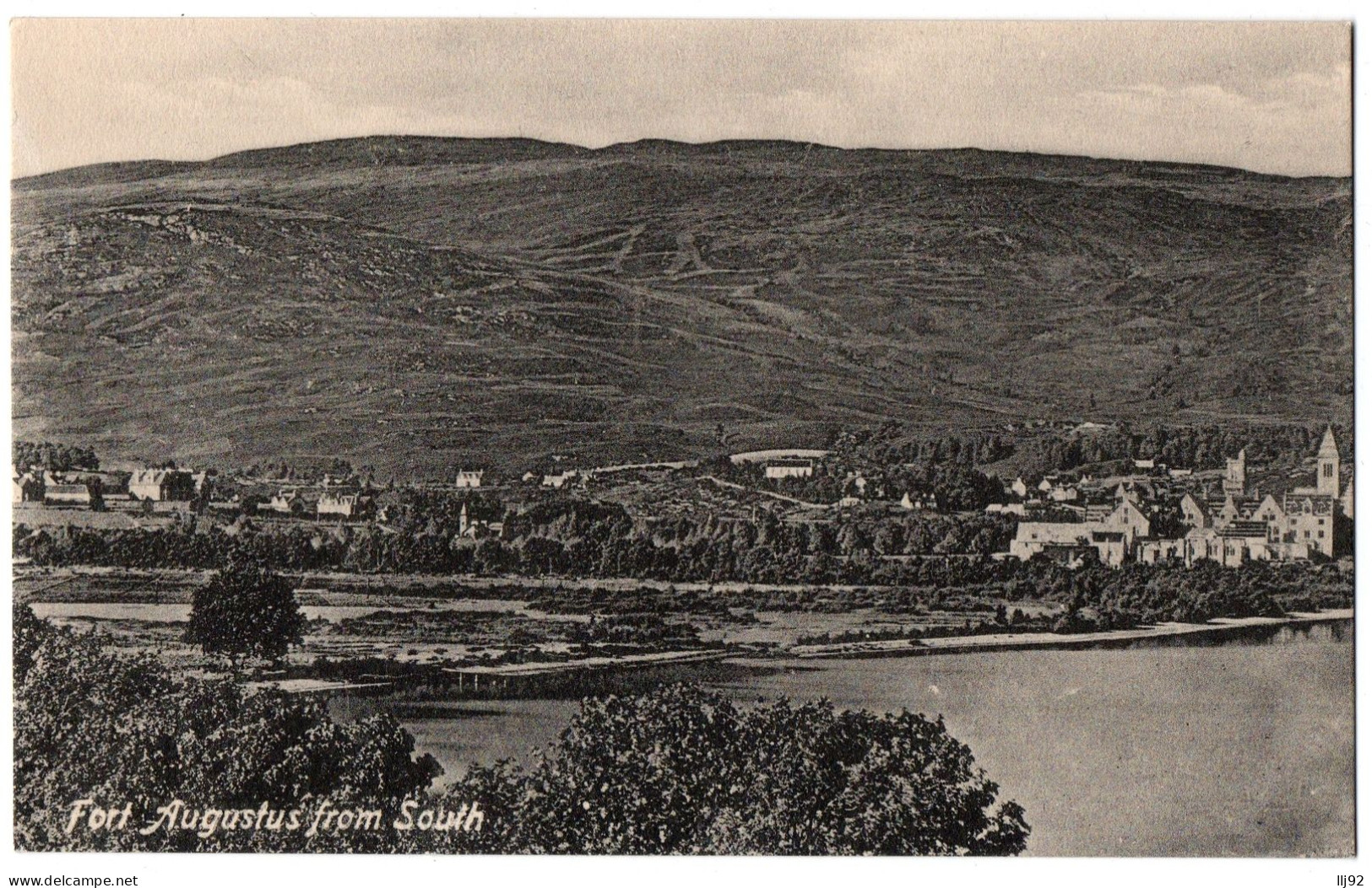 CPA ROYAUME UNI - FORT AUGUSTUS From South - UK - Old Postcard  - Inverness-shire