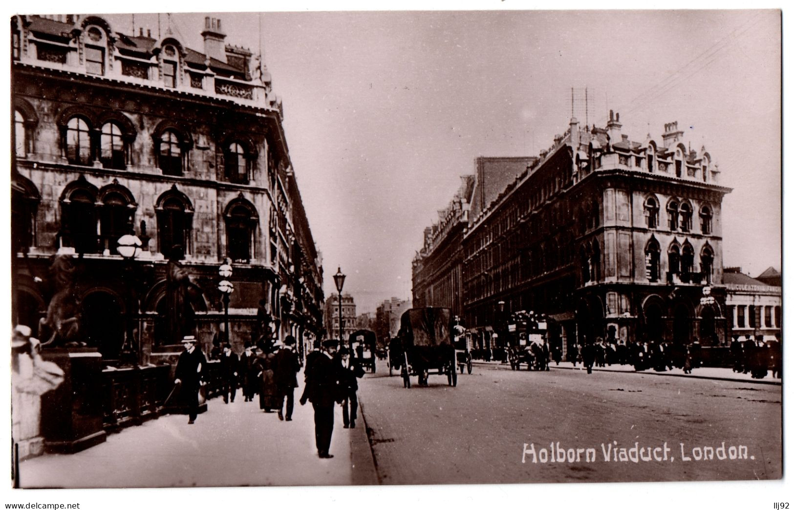 CPA ROYAUME UNI - LONDON - Holborn Viaduc - UK - Old Postcard - Other & Unclassified