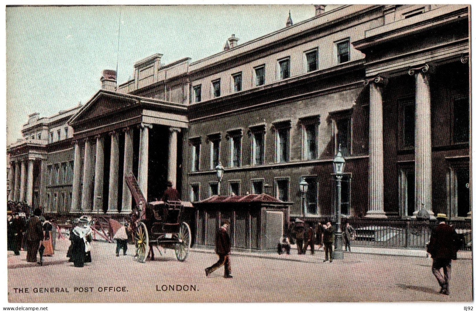 CPA ROYAUME UNI - LONDON - The General Post Office - UK ( Cab) Old Postcard - Other & Unclassified