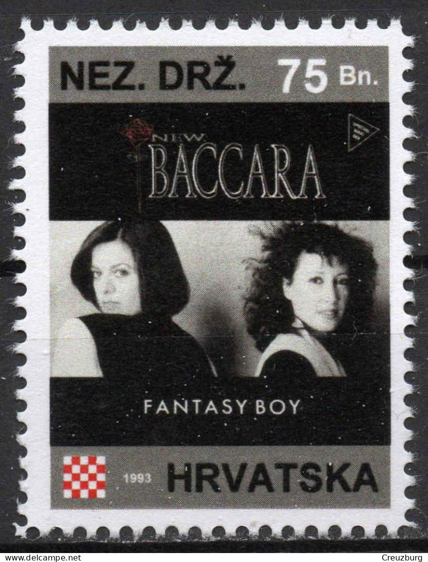 New Baccara - Briefmarken Set Aus Kroatien, 16 Marken, 1993. Unabhängiger Staat Kroatien, NDH. - Croatia
