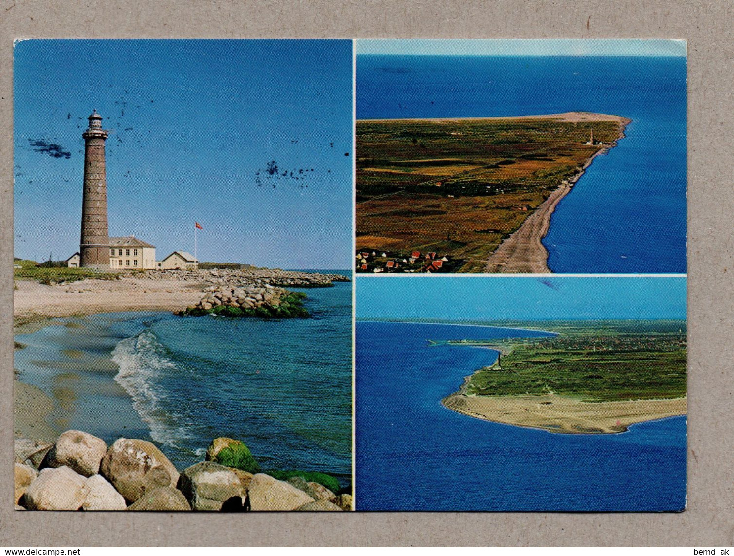 A0156} Dänemark - AK :  Leuchtturm Faro Lighthouse - Skagen - Phares