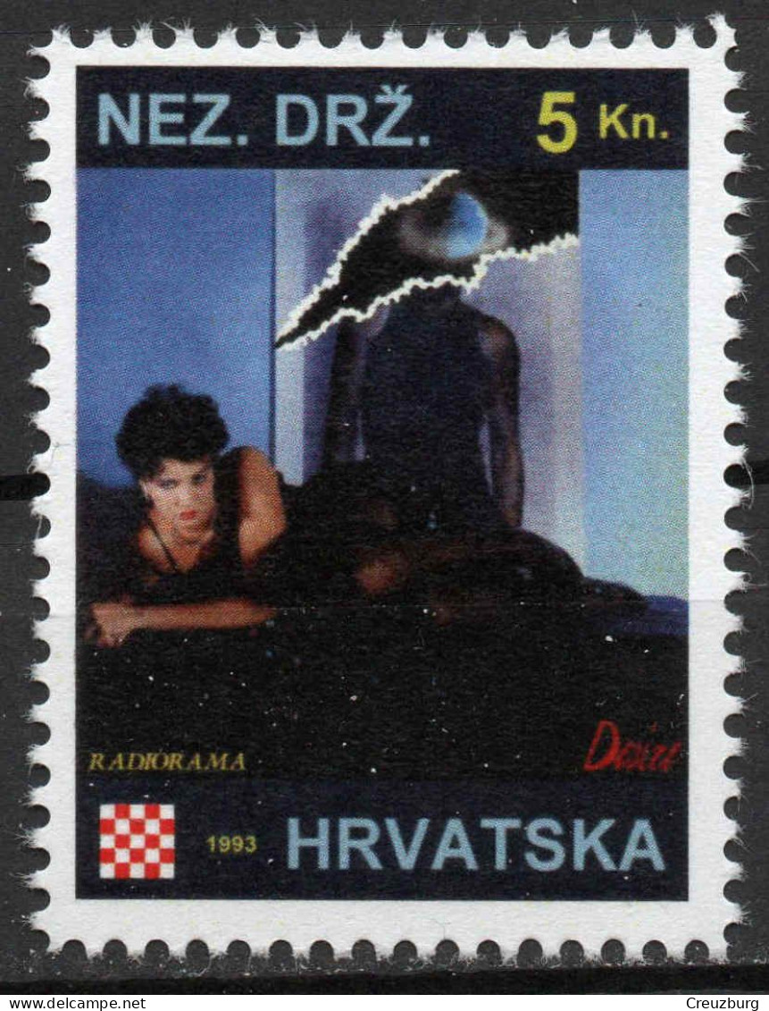 Radiorama - Briefmarken Set Aus Kroatien, 16 Marken, 1993. Unabhängiger Staat Kroatien, NDH. - Croatie