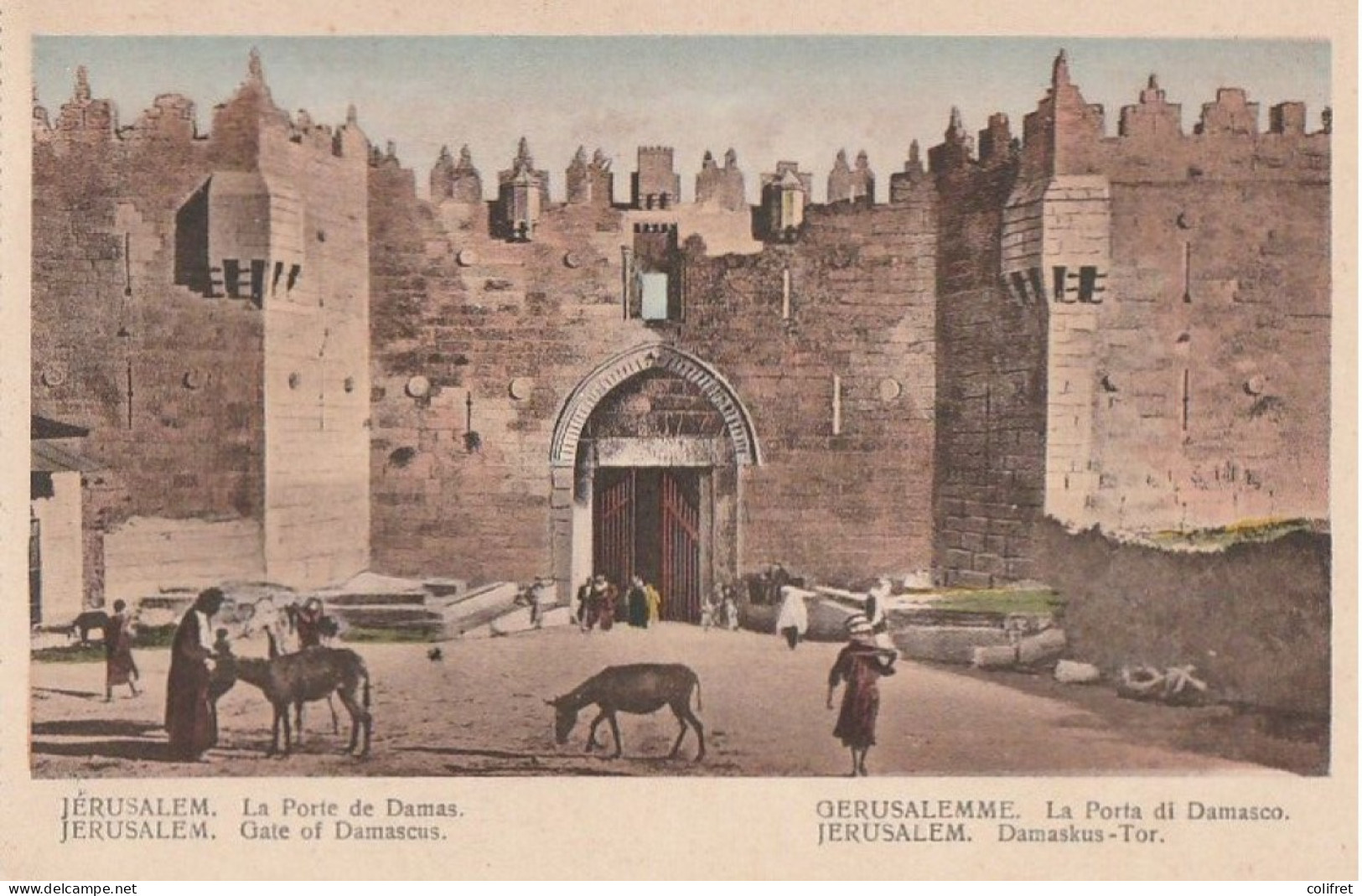 Jérusalem  -  La Porte De Damas - Israel