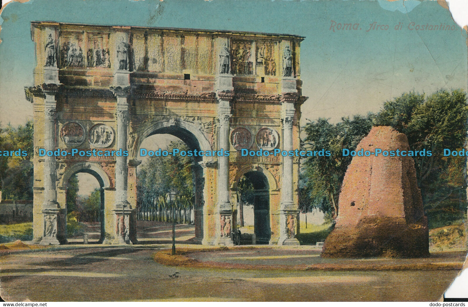 R000345 Roma. Arco Di Constantino. 1911 - Monde
