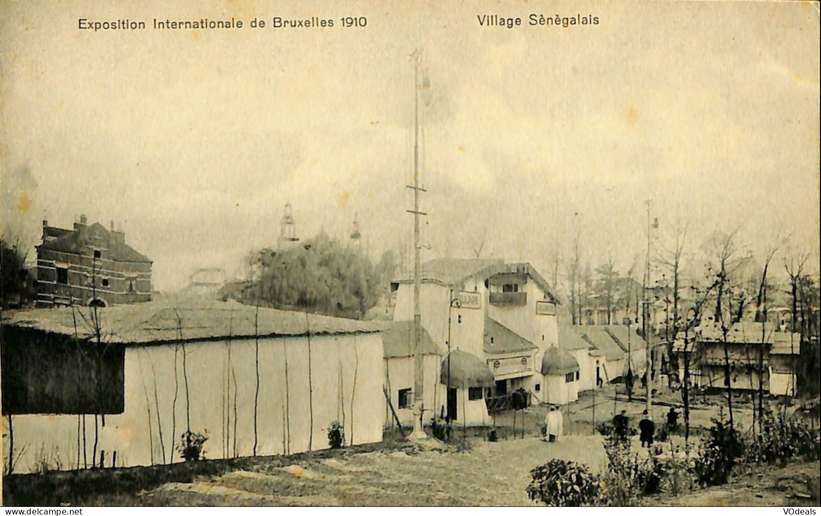 Belgique - Brussel - Bruxelles - Exposition De Bruxelles 1910 - Village Sénégalais - Expositions Universelles