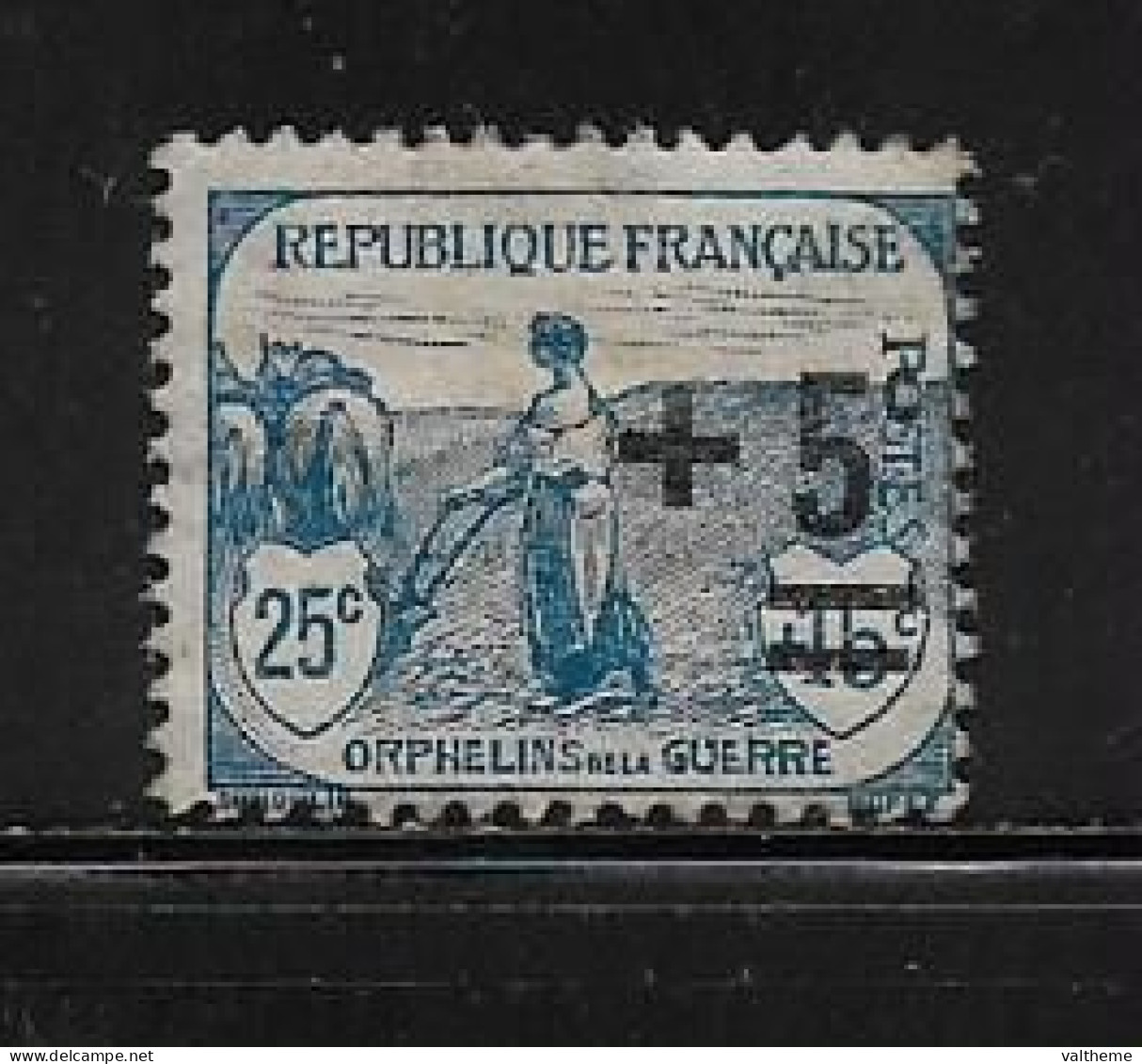 FRANCE  ( FR2  - 5 )   1922  N° YVERT ET TELLIER    N° 165    N* - Ongebruikt