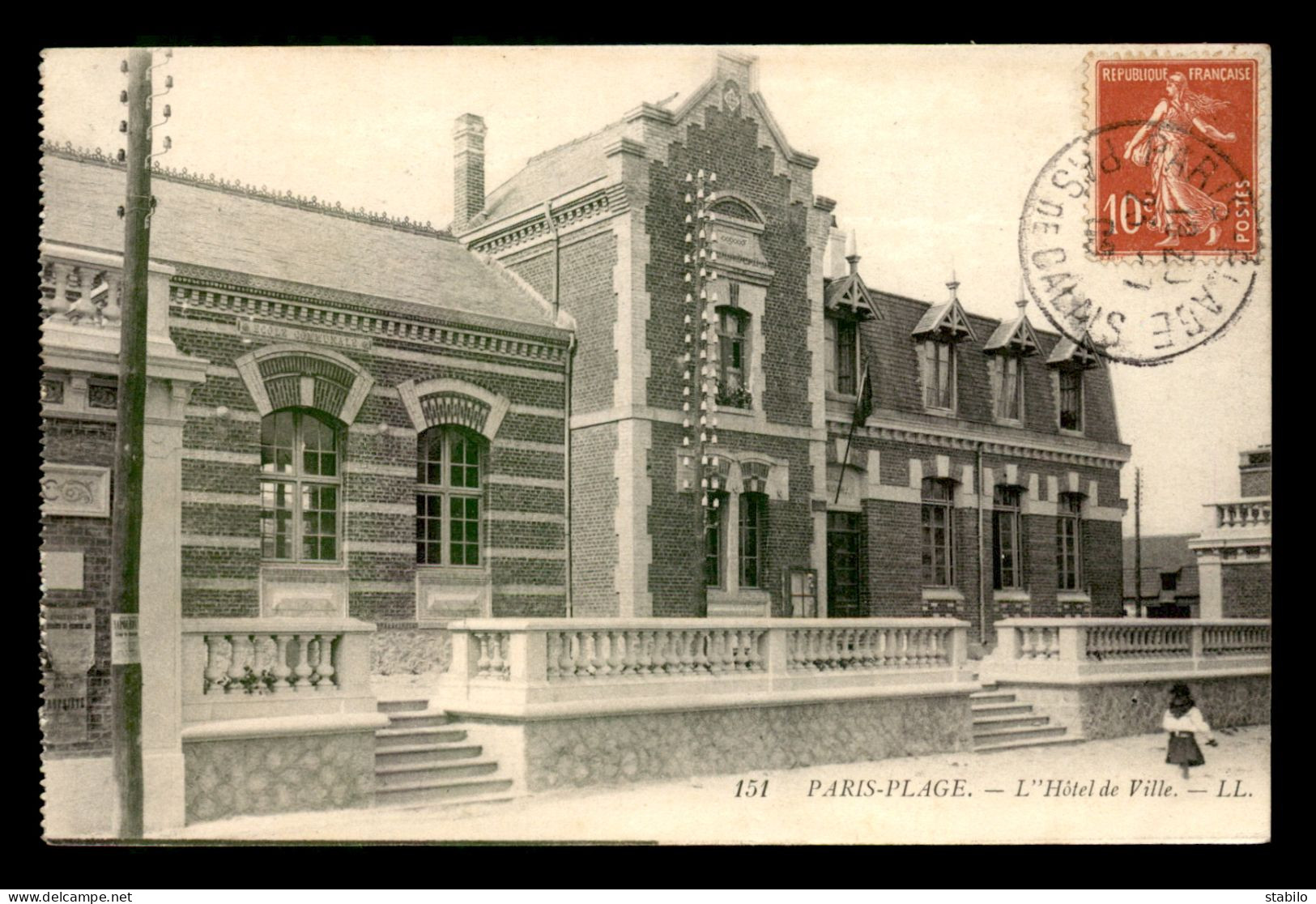 62 - LE TOUQUET - PARIS-PLAGE - L'HOTEL DE VILLE - Le Touquet