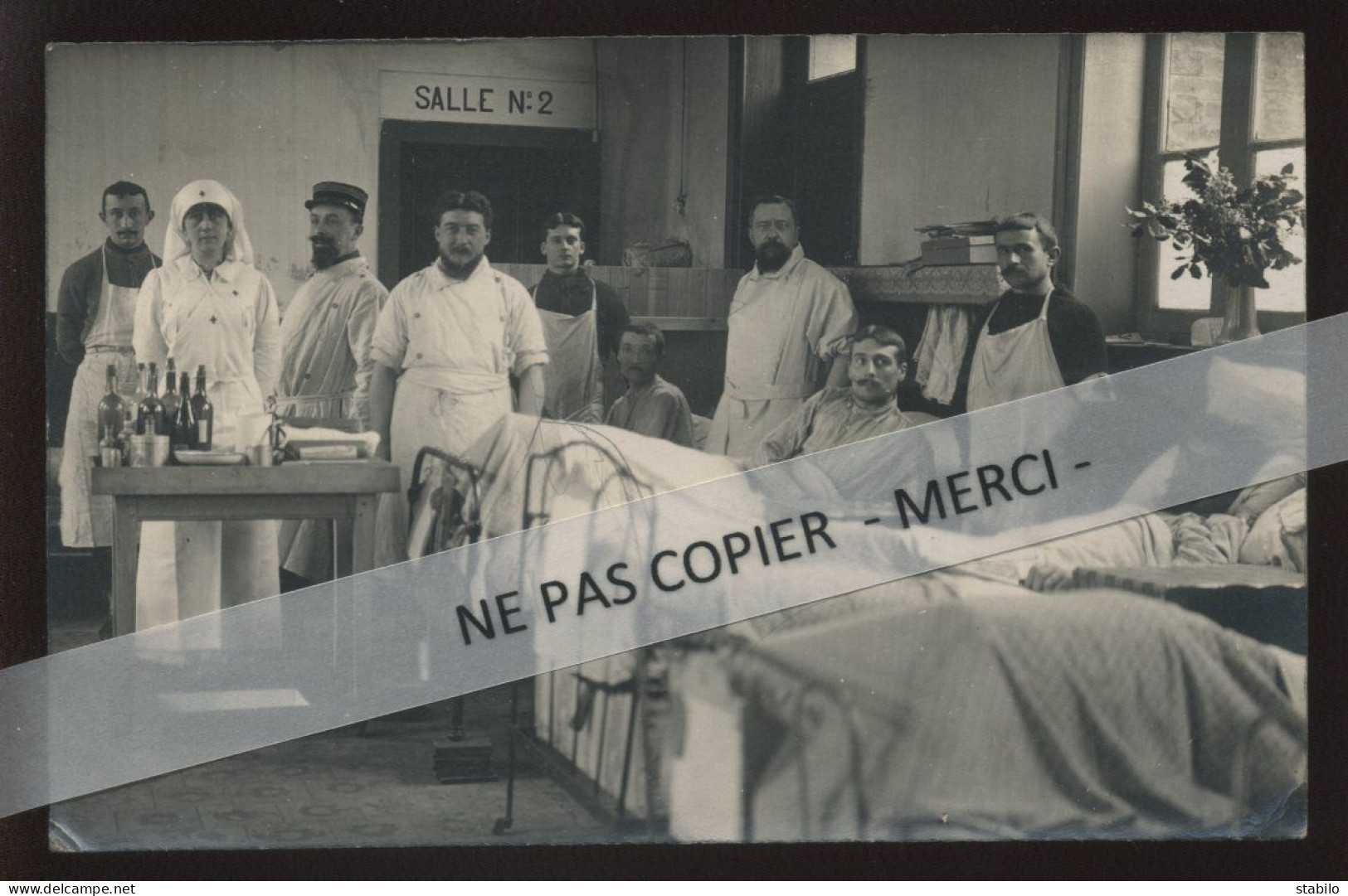 62 - BRAY - XXI E CORPS D'ARMEE - AMBULANCE N° 9 - GUERRE 14/18 - CARTE PHOTO ORIGINALE - Autres & Non Classés