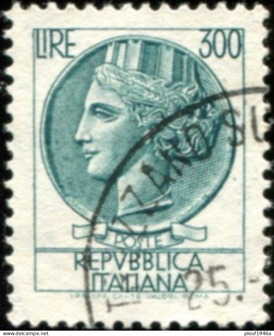 Pays : 247,1 (Italie : République) Yvert Et Tellier N° :  1009 A (o) - 1971-80: Gebraucht