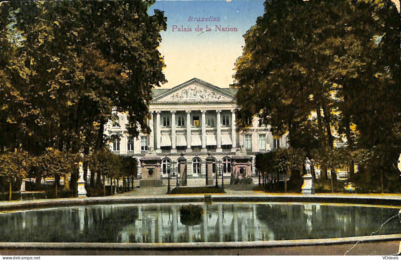 Belgique - Brussel - Bruxelles - Palais De La Nation - Monuments, édifices