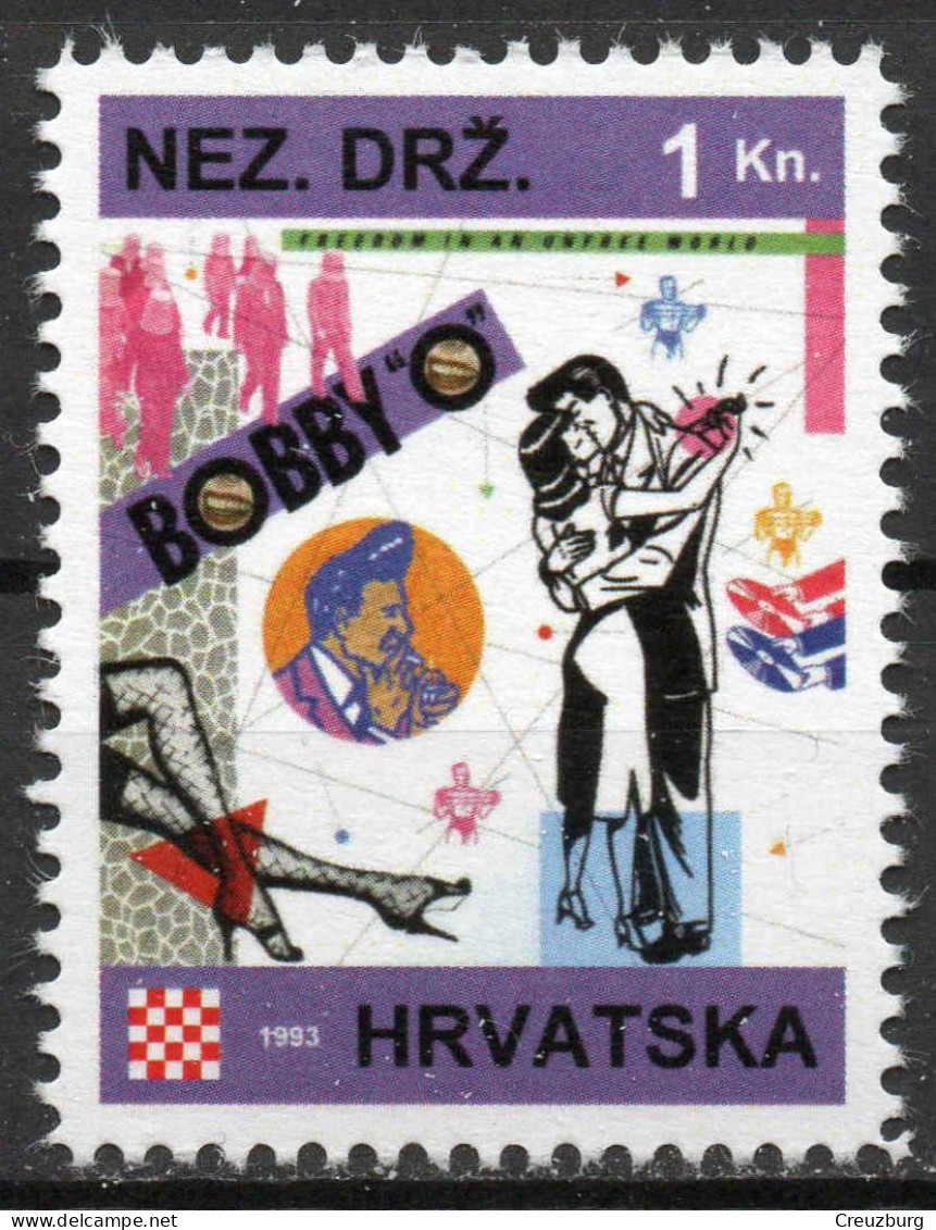Bobby O. - Briefmarken Set Aus Kroatien, 16 Marken, 1993. Unabhängiger Staat Kroatien, NDH. - Croatia