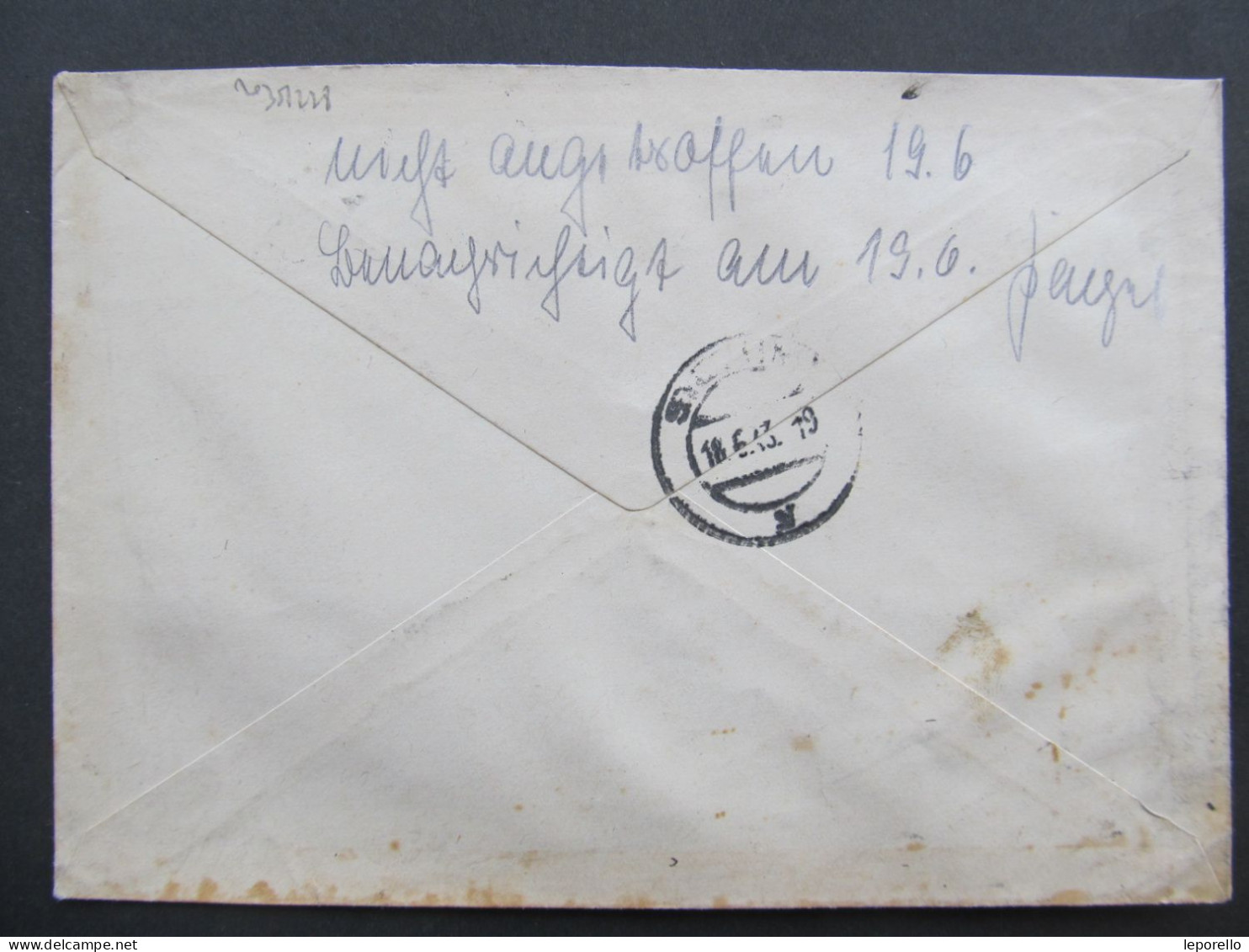 BRIEF Deutsches Reich Magdeburg - Stettin 1943 / Aa0152 - Lettres & Documents
