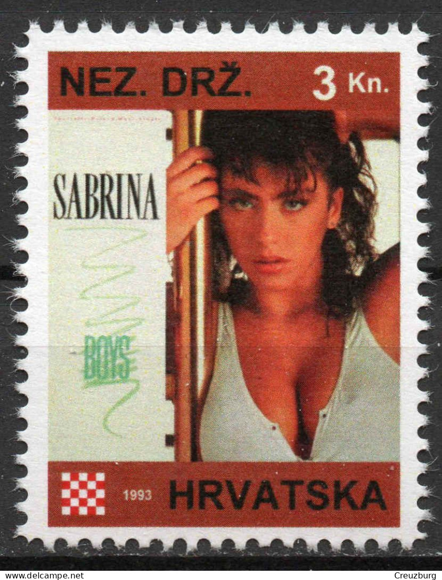 Sabrina - Briefmarken Set Aus Kroatien, 16 Marken, 1993. Unabhängiger Staat Kroatien, NDH. - Croatie