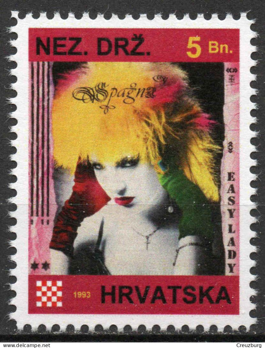 Spagna - Briefmarken Set Aus Kroatien, 16 Marken, 1993. Unabhängiger Staat Kroatien, NDH. - Croatia