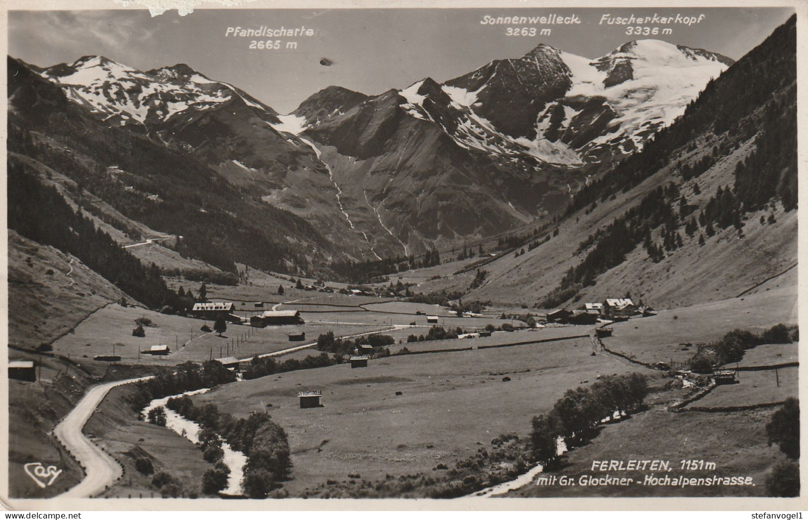 Fusch/Hochalpenstr. - Ferleiten, Gel. 1938 - Autres & Non Classés