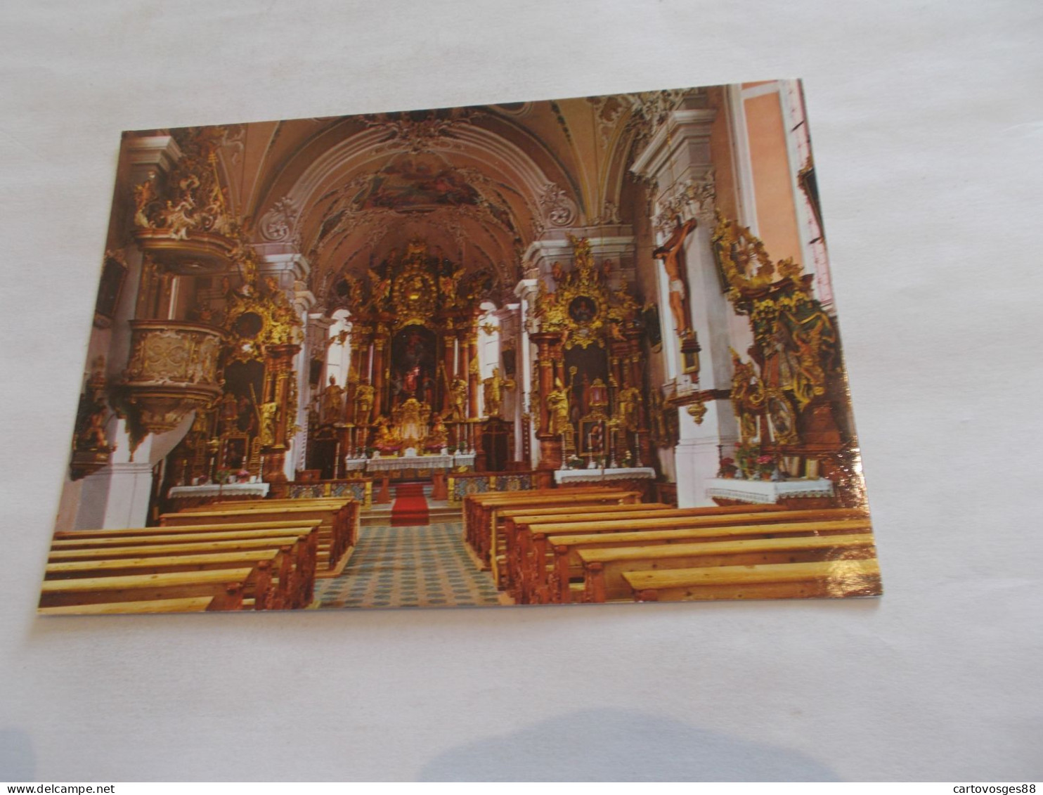 PFARRKIRCHE IN ISCHGL   PAZNAUMAL TIROL ( AUSTRIA   AUTRICHE )  L INTERIEUR DE L EGLISE - Autres & Non Classés