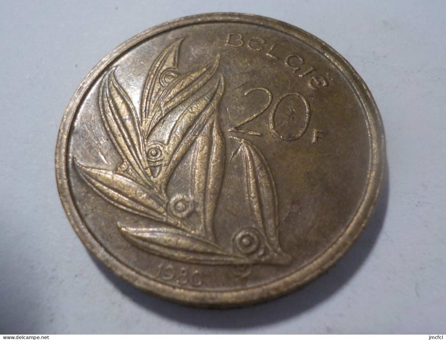 BELGIQUE  20 Francs 1980 - 20 Francs