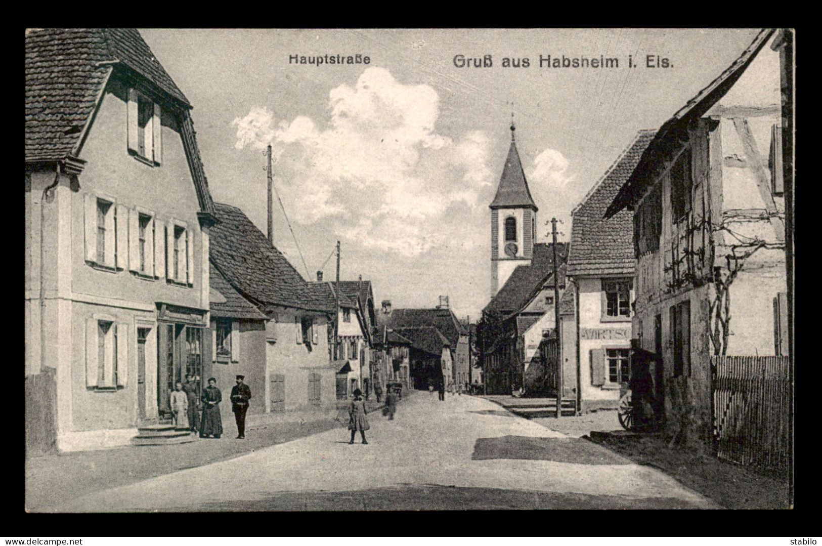 68 - HABSHEIM - HAUPTSTRASSE - Habsheim